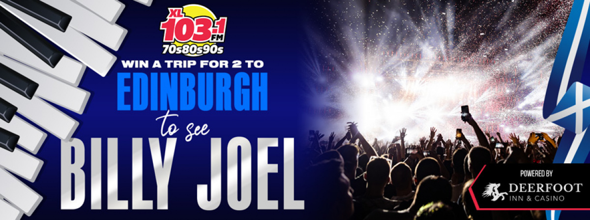 Win a trip for two to see Billy Joel in Edinburgh, Scotland!